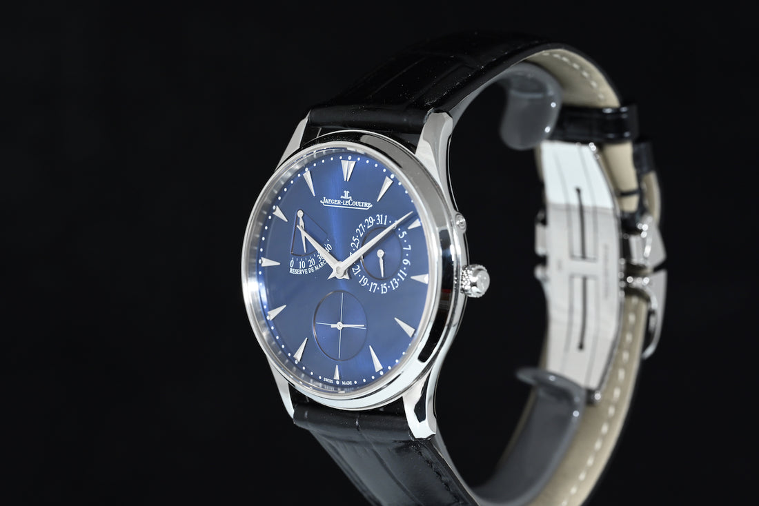JAEGER-LECOULTRE | Master Ultra Thin Date Réserve de Marche 39 mm. Acciaio | Scatola e Garanzia, 2020