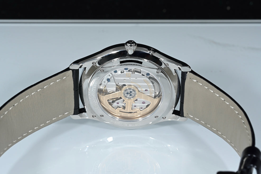 JAEGER-LECOULTRE | Master Ultra Thin Date Réserve de Marche 39 mm. Acciaio | Scatola e Garanzia, 2020