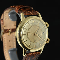 JAEGER-LECOULTRE | MEMOVOX Vintage Automatic Alarm watch Anni '60 oro giallo 18 Kt. 37 mm