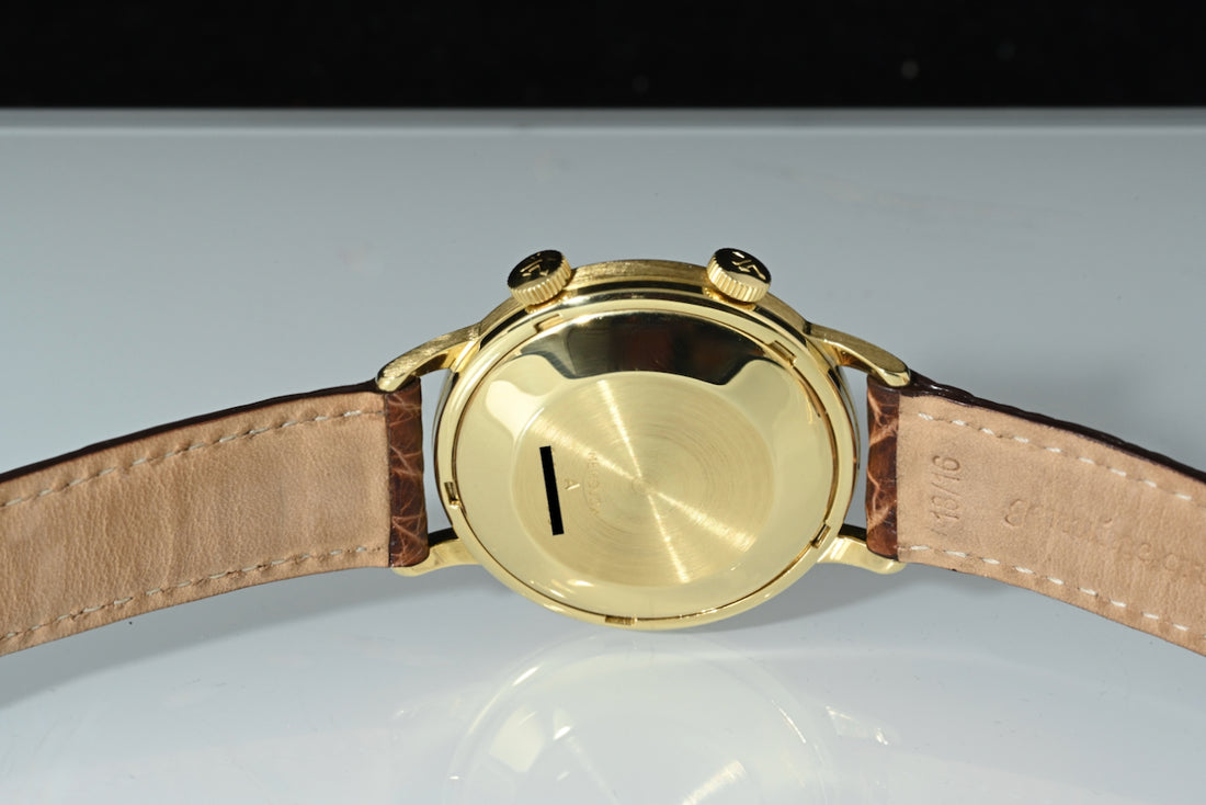 JAEGER-LECOULTRE | MEMOVOX Vintage Automatic Alarm watch Anni &