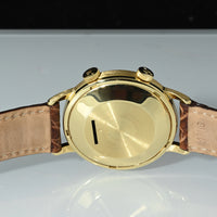 JAEGER-LECOULTRE | MEMOVOX Vintage Automatic Alarm watch Anni '60 oro giallo 18 Kt. 37 mm