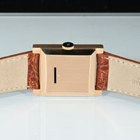JAEGER-LECOULTRE | 1960s 18K Rose Gold Square Watch | Manual Winding