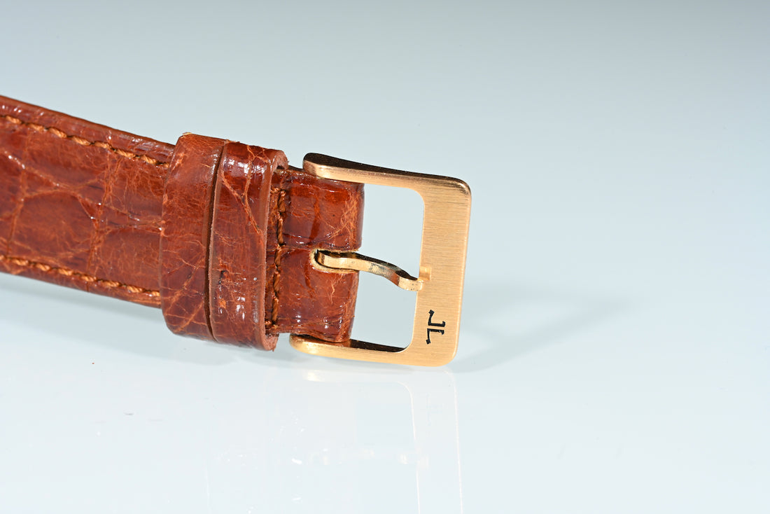 JAEGER-LECOULTRE | 1960s 18K Rose Gold Square Watch | Manual Winding