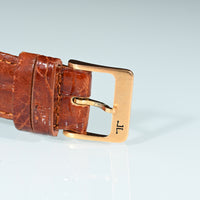 JAEGER-LECOULTRE | 1960s 18K Rose Gold Square Watch | Manual Winding