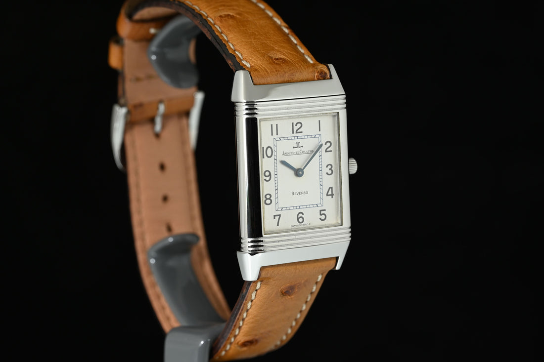 JAEGER-LECOULTRE | REVERSO CLASSIC Manual Winding Steel Ref. 252.8.86, Box and Papers, 1999