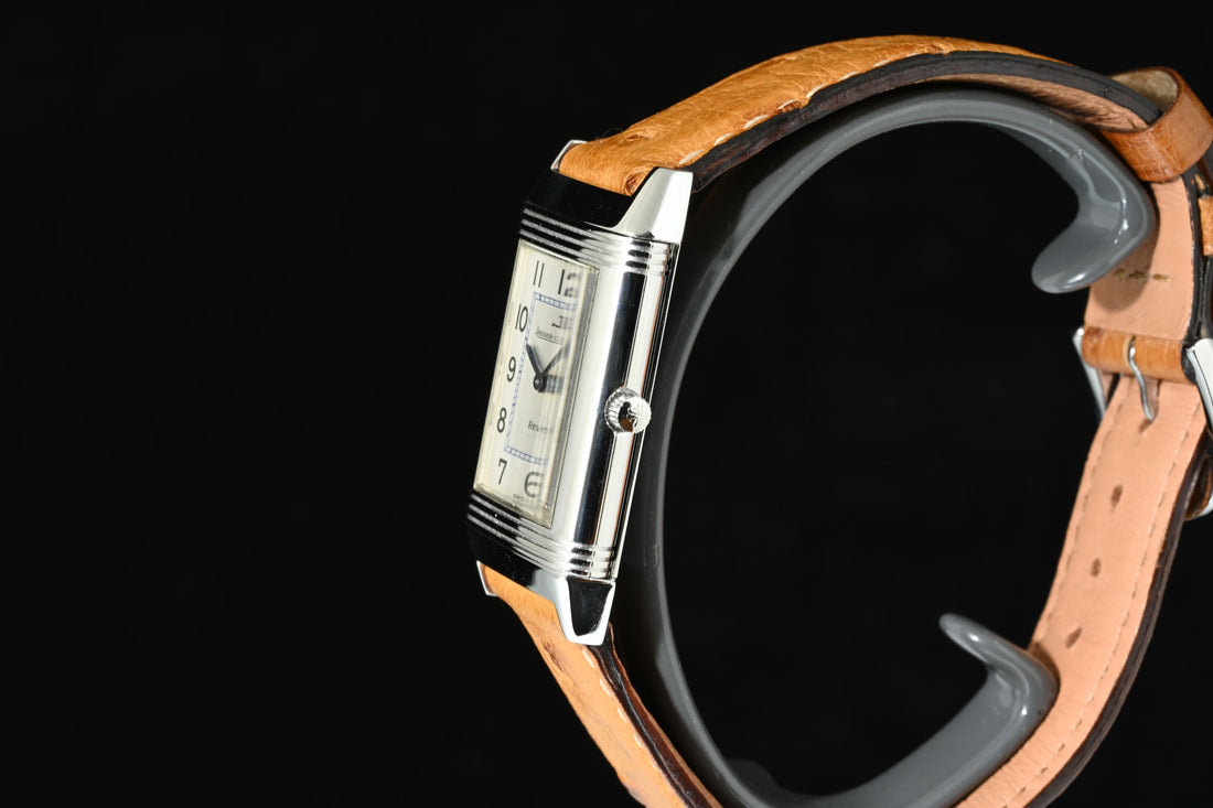 JAEGER-LECOULTRE | REVERSO CLASSIC Manual Winding Steel Ref. 252.8.86, Box and Papers, 1999