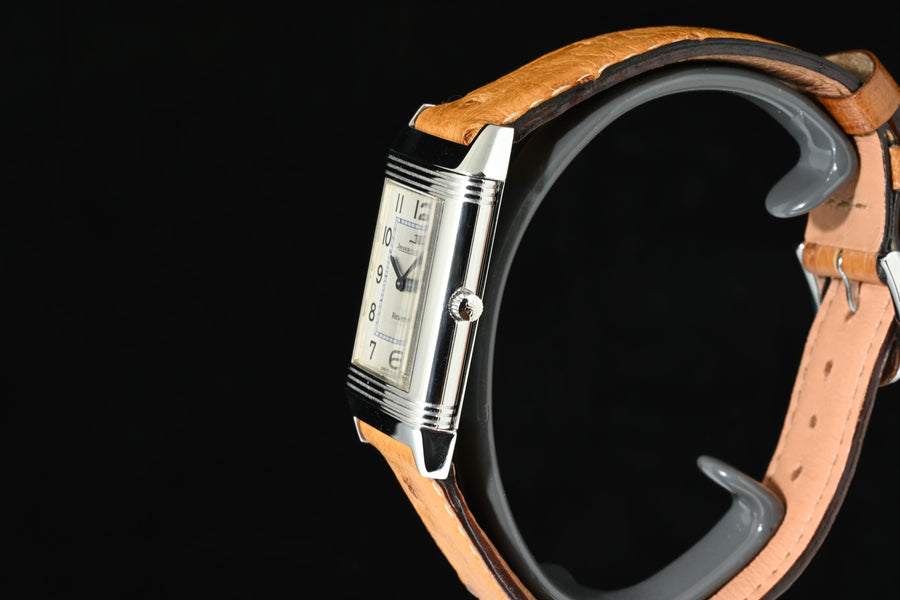 JAEGER-LECOULTRE | REVERSO CLASSIC Manual Winding Steel Ref. 252.8.86, Box and Papers, 1999