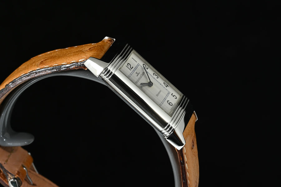 JAEGER-LECOULTRE | REVERSO CLASSIC Manual Winding Steel Ref. 252.8.86, Box and Papers, 1999