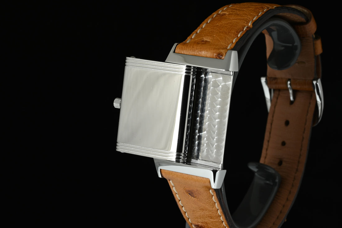 JAEGER-LECOULTRE | REVERSO CLASSIC Manual Winding Steel Ref. 252.8.86, Box and Papers, 1999