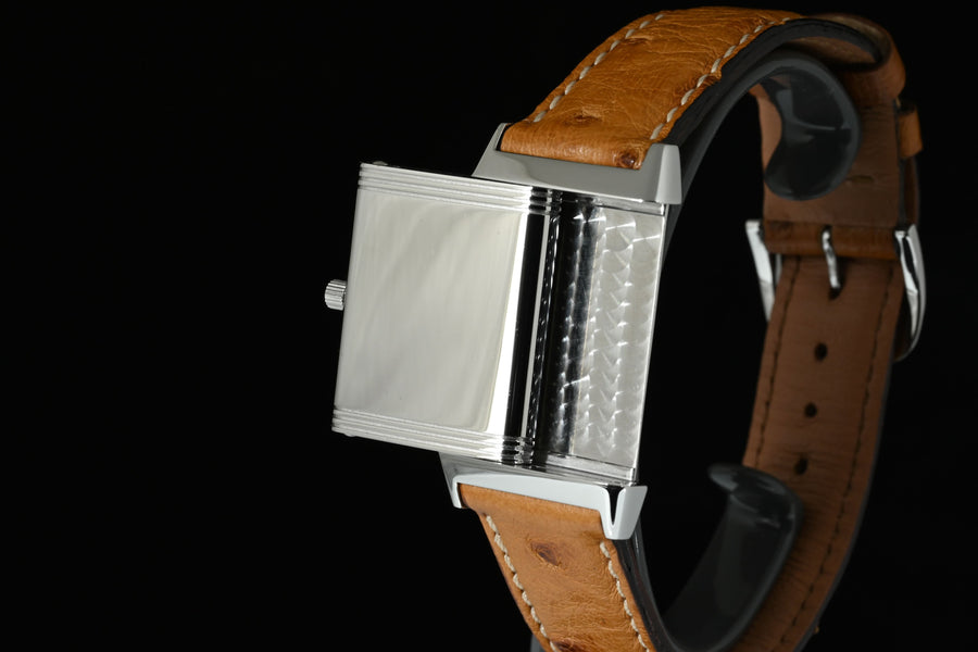 JAEGER-LECOULTRE | REVERSO CLASSIC Manual Winding Steel Ref. 252.8.86, Box and Papers, 1999