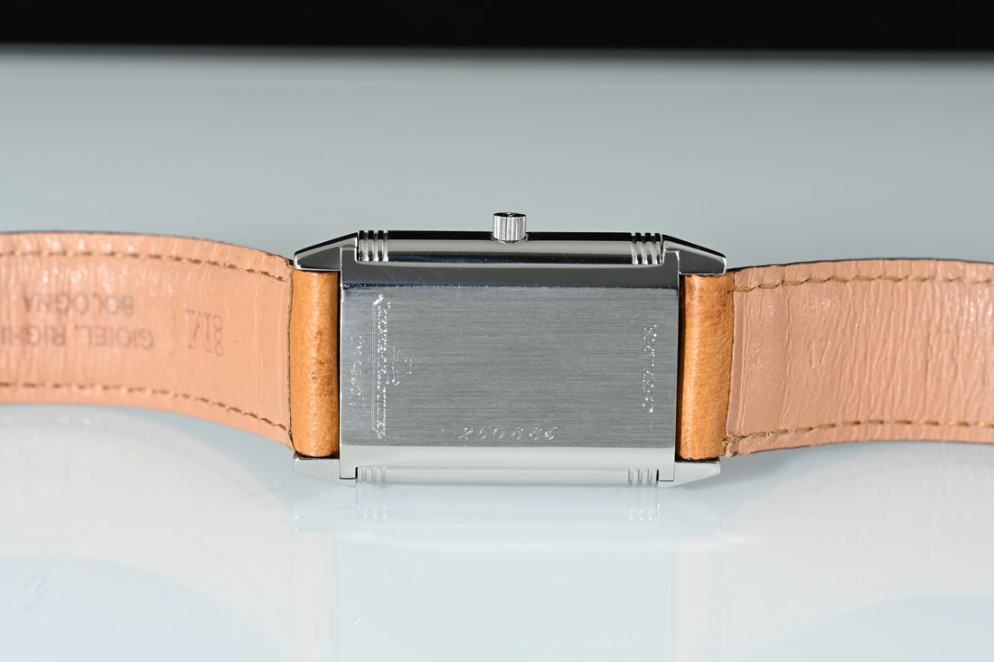 JAEGER-LECOULTRE | REVERSO CLASSIC Manual Winding Steel Ref. 252.8.86, Box and Papers, 1999