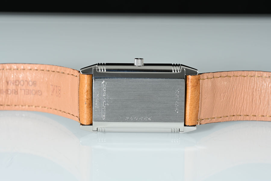 JAEGER-LECOULTRE | REVERSO CLASSIC Manual Winding Steel Ref. 252.8.86, Box and Papers, 1999