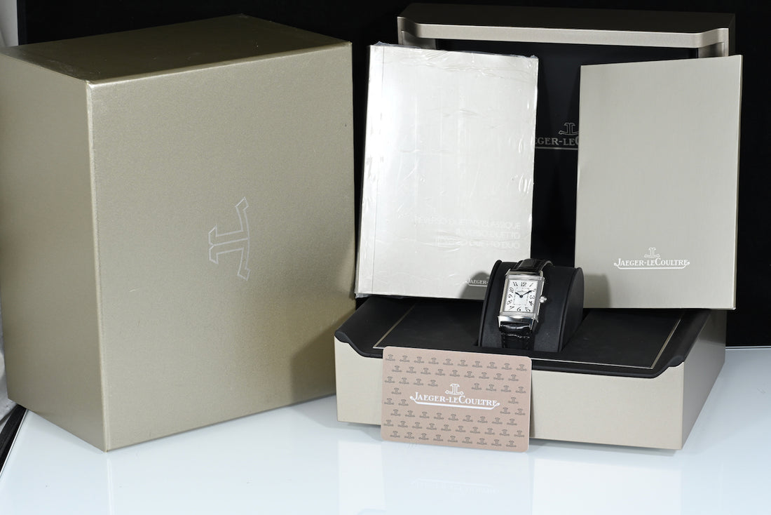 JAEGER-LECOULTRE | REVERSO DUETTO Classic Manuale Acciaio Q2568102 256.8.75 Scatola e Garanzia Jaeger-LeCoultre, 2018