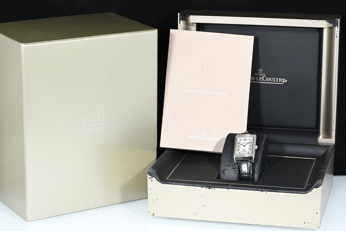 JAEGER-LECOULTRE | REVERSO Grande Taille Manuale Acciaio Ref. 270.8.62 Scatola e Garanzia Jaeger-LeCoultre 2017