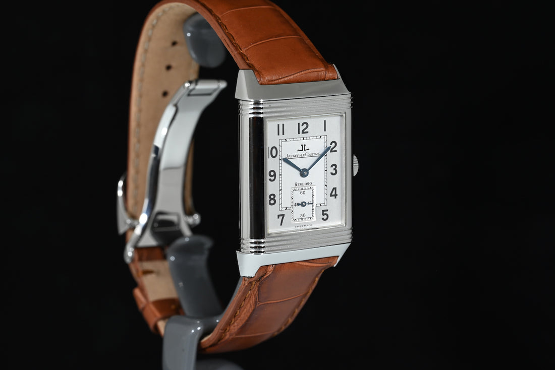 JAEGER-LECOULTRE | REVERSO Large Size Manual winding Steel Ref. 270.8.62 Jaeger-LeCoultre’s box and papers, 2009