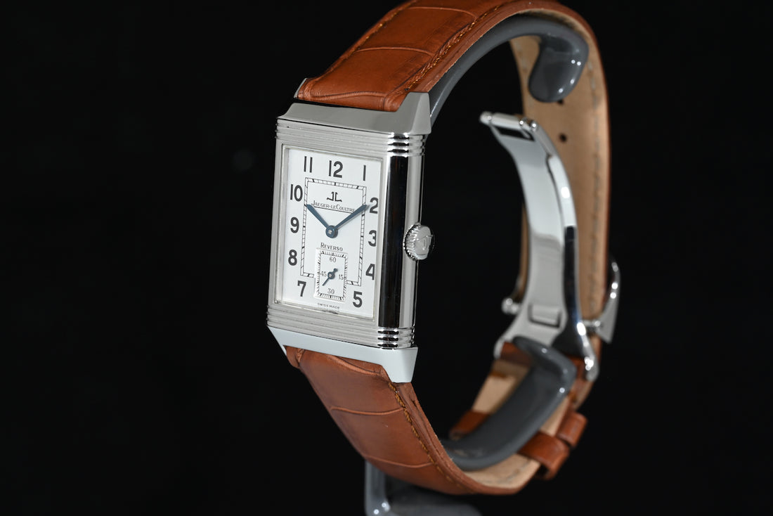 JAEGER-LECOULTRE | REVERSO Large Size Manual winding Steel Ref. 270.8.62 Jaeger-LeCoultre’s box and papers, 2009