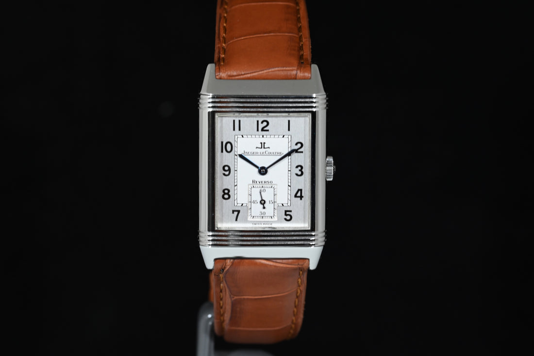 JAEGER-LECOULTRE | REVERSO Large Size Manual winding Steel Ref. 270.8.62 Jaeger-LeCoultre’s box and papers, 2009
