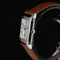 JAEGER-LECOULTRE | REVERSO Large Size Manual winding Steel Ref. 270.8.62 Jaeger-LeCoultre’s box and papers, 2009