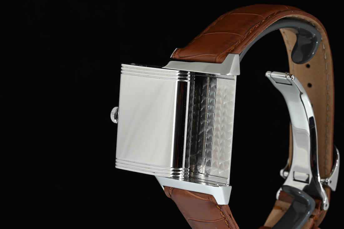 JAEGER-LECOULTRE | REVERSO Large Size Manual winding Steel Ref. 270.8.62 Jaeger-LeCoultre’s box and papers, 2009