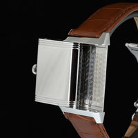 JAEGER-LECOULTRE | REVERSO Large Size Manual winding Steel Ref. 270.8.62 Jaeger-LeCoultre’s box and papers, 2009
