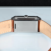 JAEGER-LECOULTRE | REVERSO Large Size Manual winding Steel Ref. 270.8.62 Jaeger-LeCoultre’s box and papers, 2009