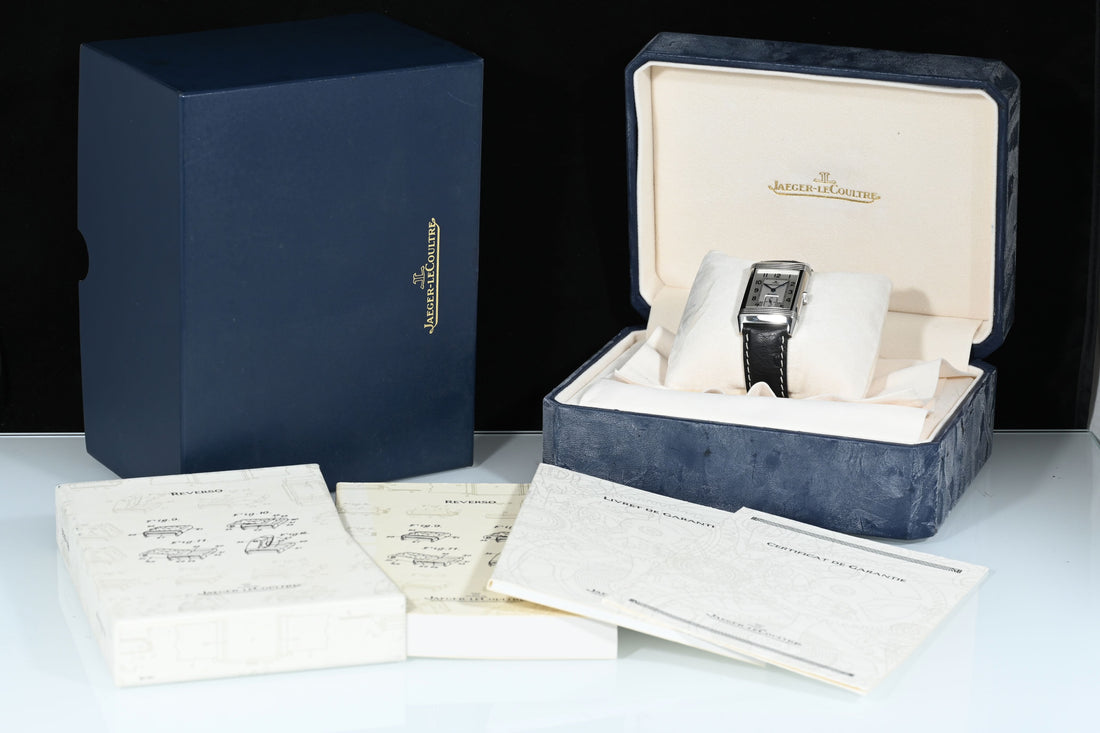 JAEGER-LECOULTRE | REVERSO Grande Taille Manuale Acciaio Ref. 270.8.62 Scatola e Garanzia Jaeger-LeCoultre 1999
