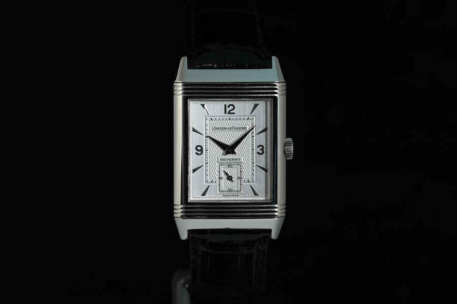 JAEGER-LECOULTRE | REVERSO Grand Taille JUVECENTUS Edizione 100 anni di Juventus | Oro bianco 18 Kt.
