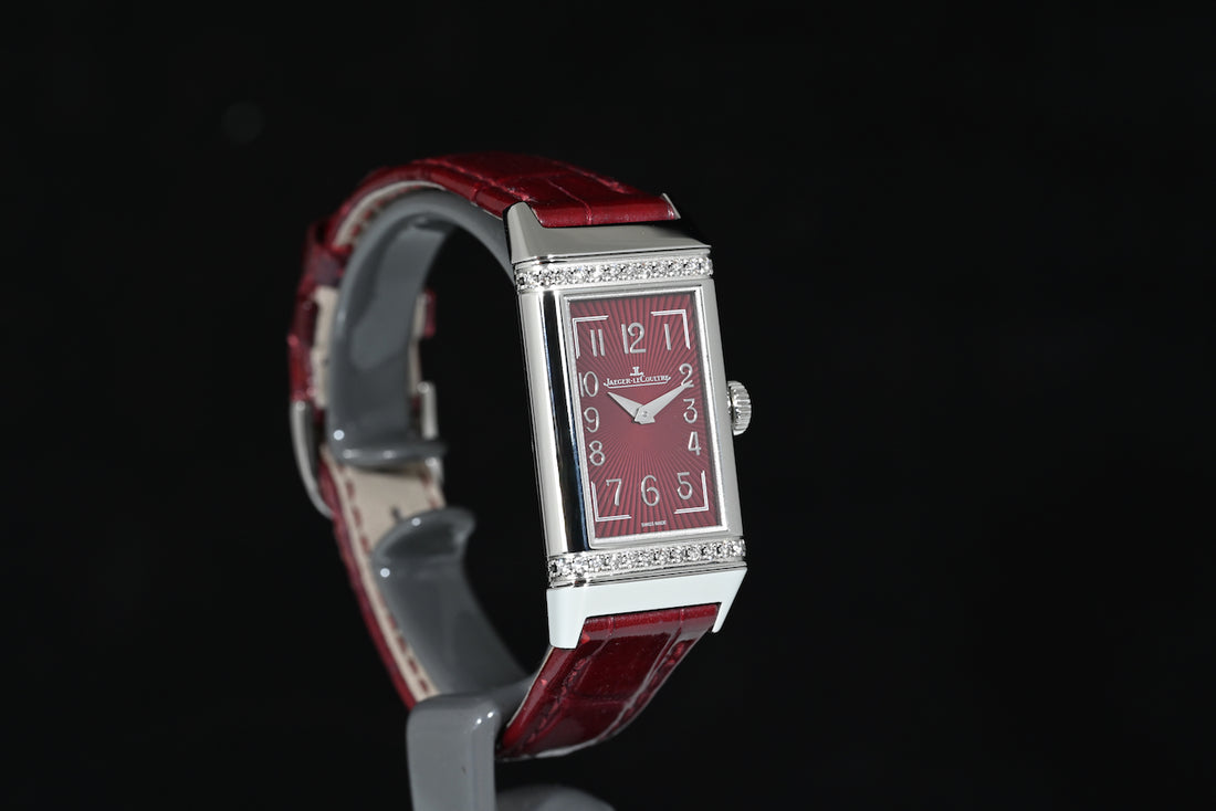 Jaeger-LeCoultre | REVERSO Lady Diamonds Steel, Quartz Ref. 201.8.47 Box and Papers Jaeger-LeCoultre, 2021