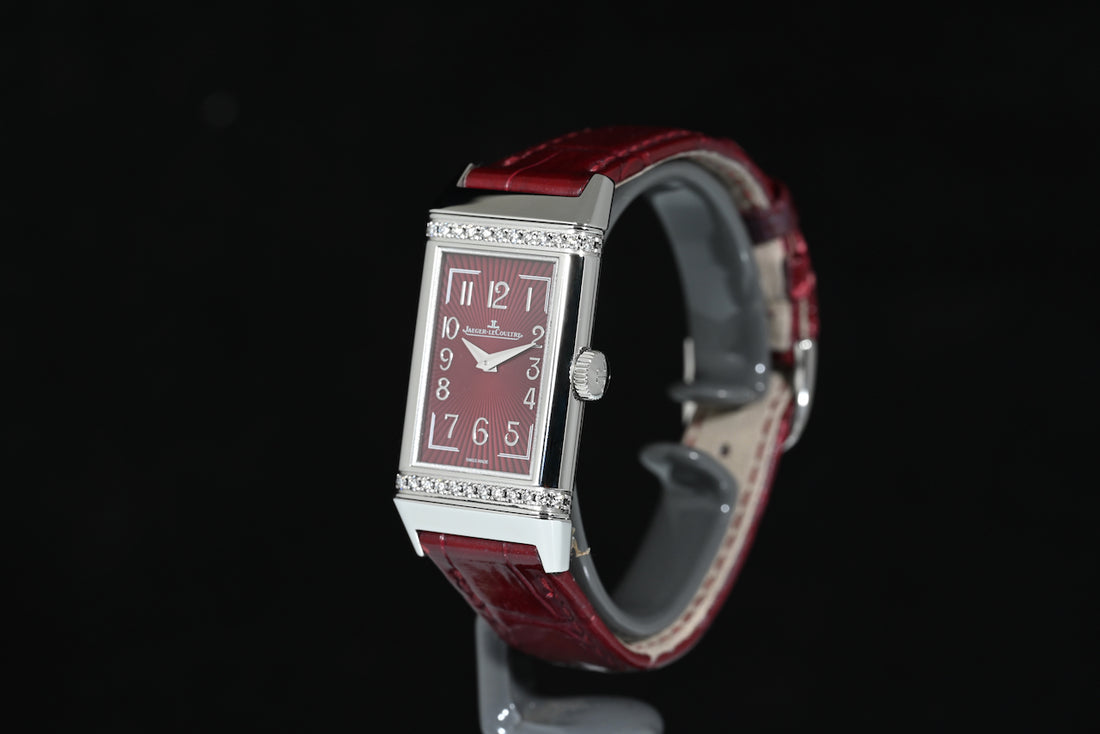 Jaeger-LeCoultre | REVERSO Lady Diamonds Steel, Quartz Ref. 201.8.47 Box and Papers Jaeger-LeCoultre, 2021