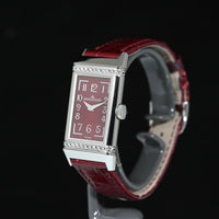Jaeger-LeCoultre | REVERSO Lady Diamonds Steel, Quartz Ref. 201.8.47 Box and Papers Jaeger-LeCoultre, 2021
