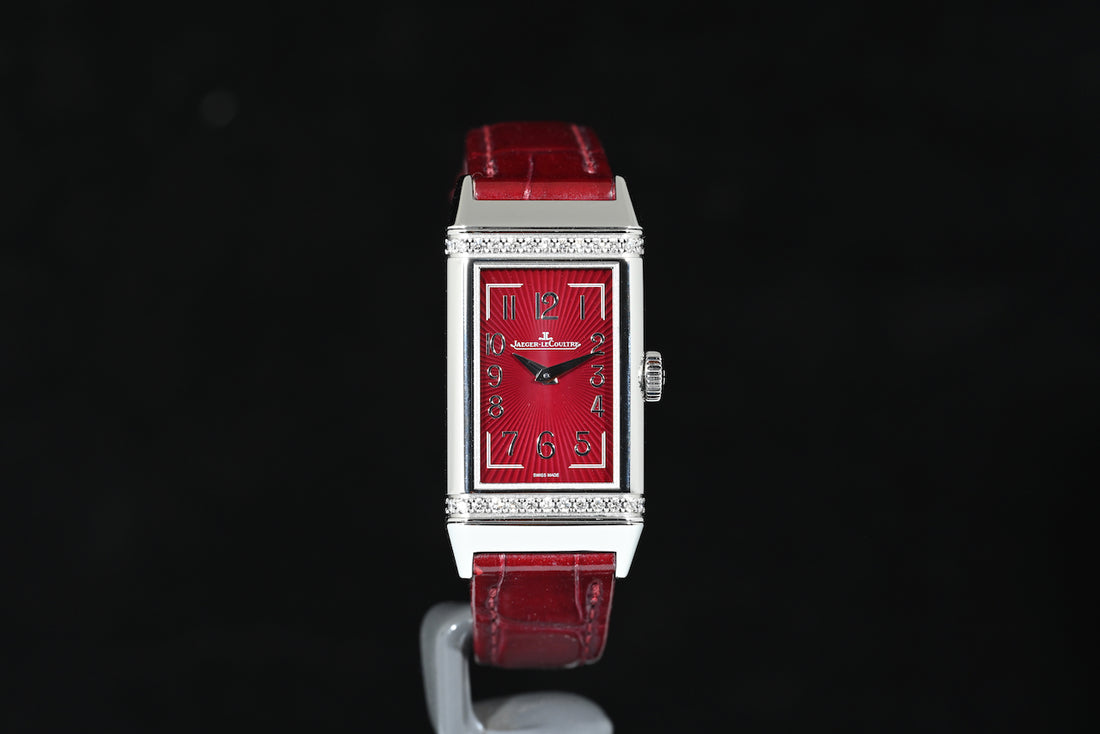 Jaeger-LeCoultre | REVERSO Lady Diamonds Steel, Quartz Ref. 201.8.47 Box and Papers Jaeger-LeCoultre, 2021