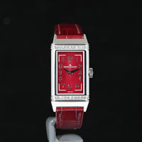Jaeger-LeCoultre | REVERSO Lady Diamonds Steel, Quartz Ref. 201.8.47 Box and Papers Jaeger-LeCoultre, 2021