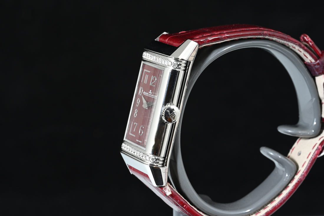 Jaeger-LeCoultre | REVERSO Lady Diamonds Steel, Quartz Ref. 201.8.47 Box and Papers Jaeger-LeCoultre, 2021