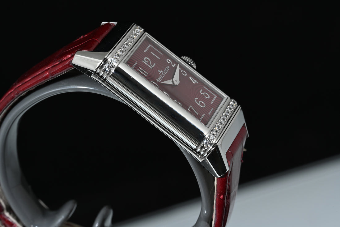 Jaeger-LeCoultre | REVERSO Lady Diamonds Steel, Quartz Ref. 201.8.47 Box and Papers Jaeger-LeCoultre, 2021
