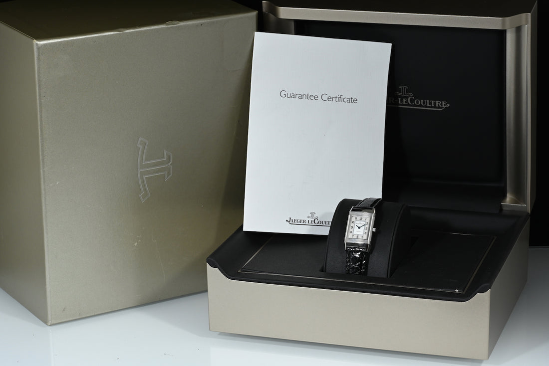 JAEGER-LECOULTRE | REVERSO CLASSIC Lady Manual Steel/leather Q2608412 | 260.8.86 Box and papers Jaeger-LeCoultre, 2016