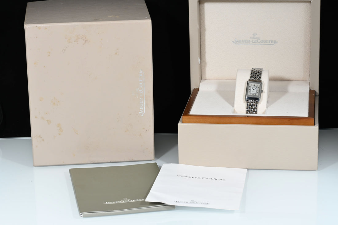 JAEGER-LECOULTRE | REVERSO CLASSIC Lady Quarzo Bracciale acciaio Ref. 260.8.47 Scatola e Garanzia Jaeger-LeCoultre, 2014