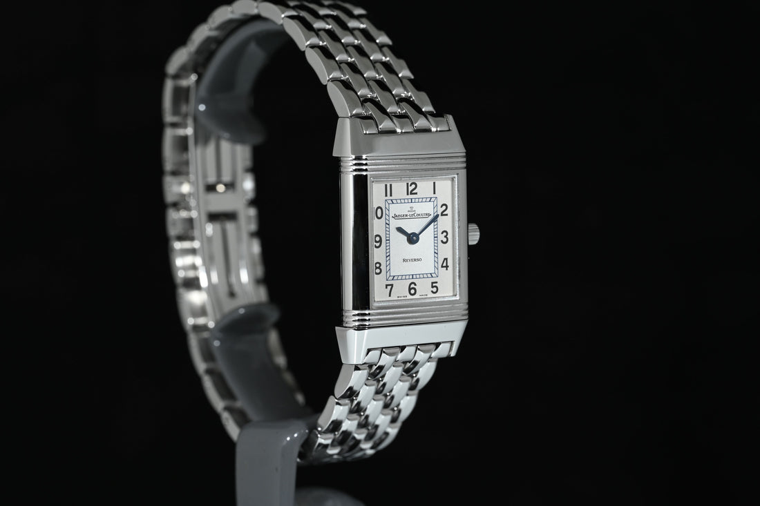 JAEGER-LECOULTRE | REVERSO CLASSIC Lady Quarzo Bracciale acciaio Ref. 260.8.47 Scatola e Garanzia Jaeger-LeCoultre, 2014