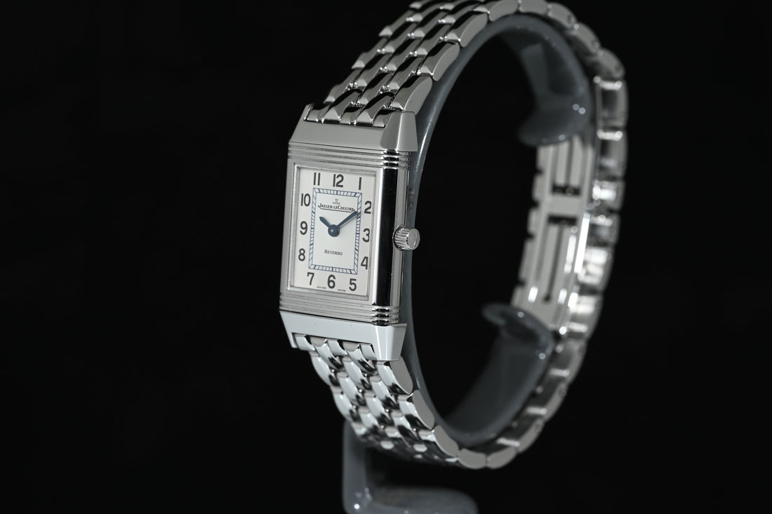 JAEGER-LECOULTRE | REVERSO CLASSIC Lady Quarzo Bracciale acciaio Ref. 260.8.47 Scatola e Garanzia Jaeger-LeCoultre, 2014