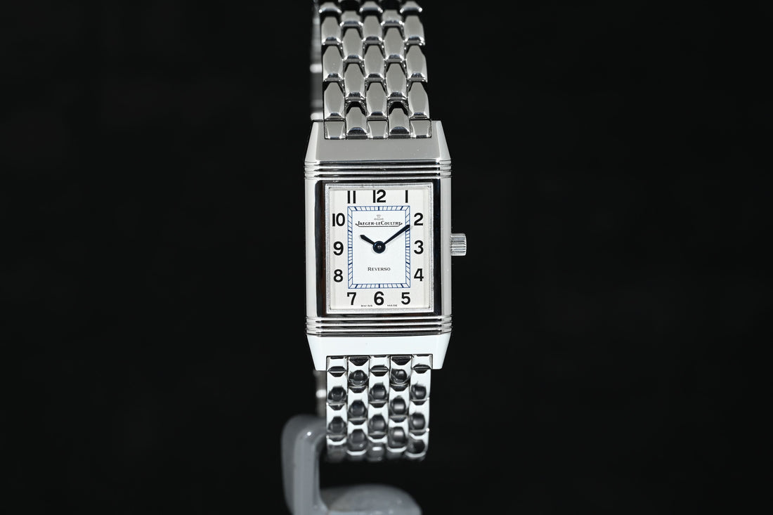 JAEGER-LECOULTRE | REVERSO CLASSIC Lady Quarzo Bracciale acciaio Ref. 260.8.47 Scatola e Garanzia Jaeger-LeCoultre, 2014