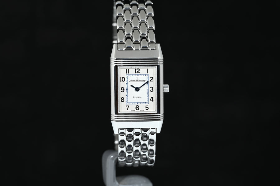 JAEGER-LECOULTRE | REVERSO CLASSIC Lady Quarzo Bracciale acciaio Ref. 260.8.47 Scatola e Garanzia Jaeger-LeCoultre, 2014