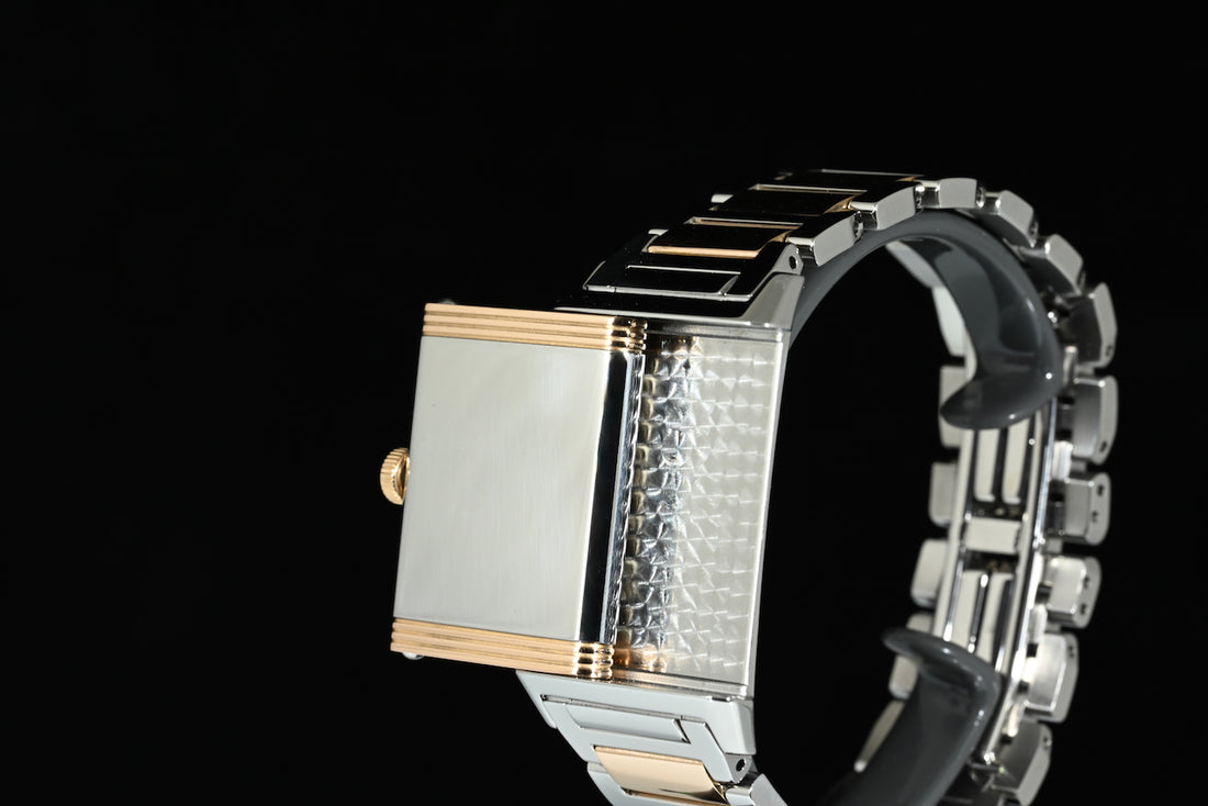 Jaeger-LeCoultre | Grande Reverso Lady Ultra Thin Acciaio/Oro rosa, Quarzo, Scatola e Garanzia Jaeger-LeCoultre, 2014