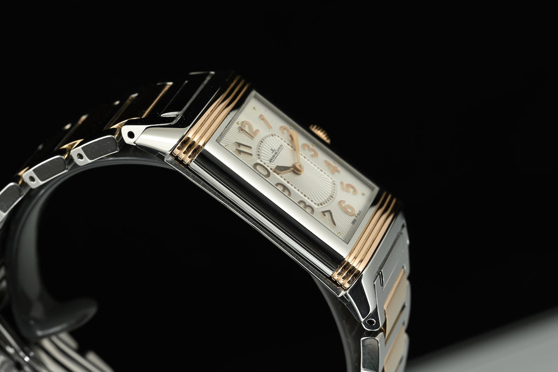 Jaeger-LeCoultre | Grande Reverso Lady Ultra Thin Acciaio/Oro rosa, Quarzo, Scatola e Garanzia Jaeger-LeCoultre, 2014