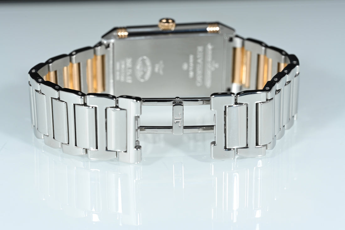 Jaeger-LeCoultre | Grande Reverso Lady Ultra Thin Acciaio/Oro rosa, Quarzo, Scatola e Garanzia Jaeger-LeCoultre, 2014