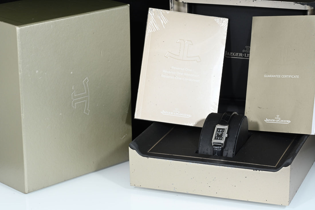 Jaeger-LeCoultre | REVERSO ONE Lady Acciaio, Quarzo Scatola e Garanzia Jaeger-LeCoultre, 2017