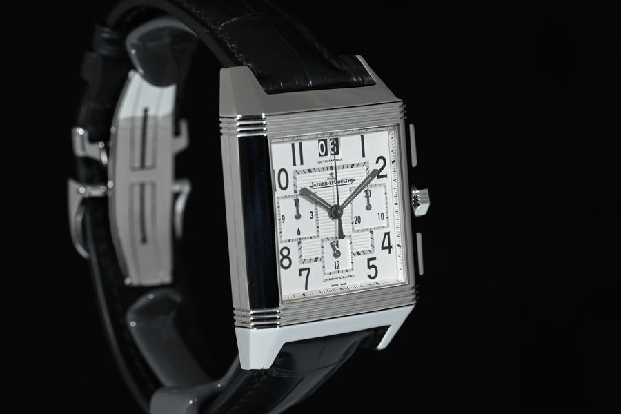 Jaeger-LeCoultre | REVERSO SQUADRA, Automatic, Steel. Ref. 230.8.45