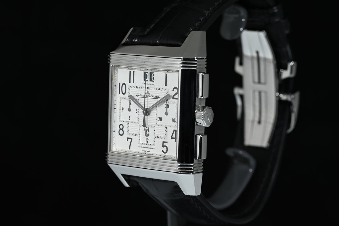 Jaeger-LeCoultre | REVERSO SQUADRA, Automatic, Steel. Ref. 230.8.45