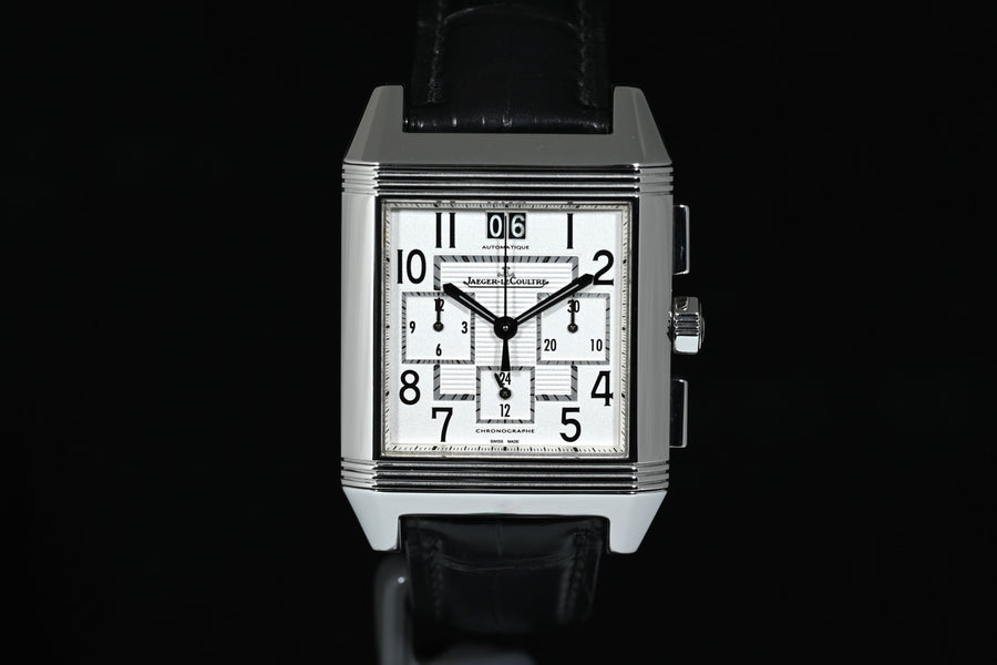 Jaeger-LeCoultre | REVERSO SQUADRA, Automatic, Steel. Ref. 230.8.45