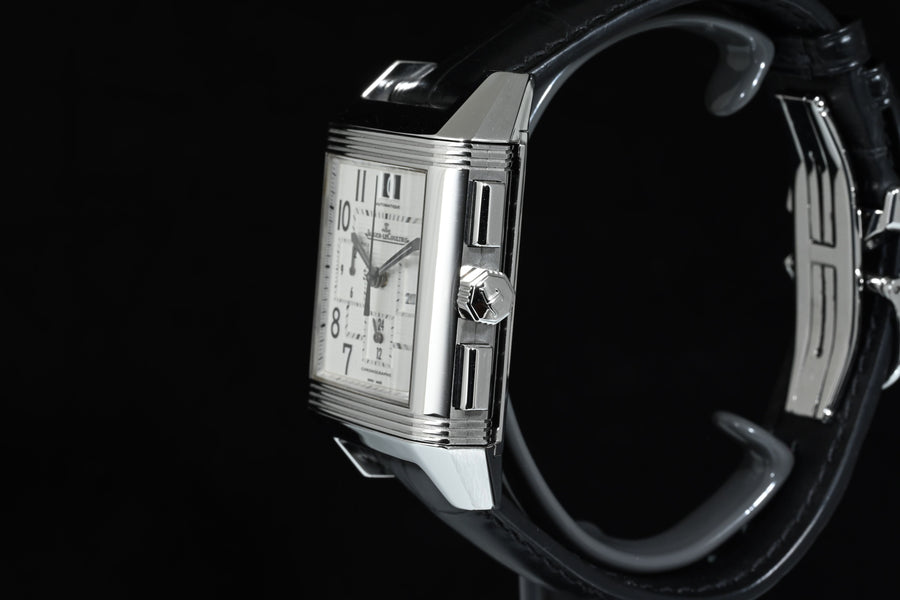 Jaeger-LeCoultre | REVERSO SQUADRA, Automatic, Steel. Ref. 230.8.45