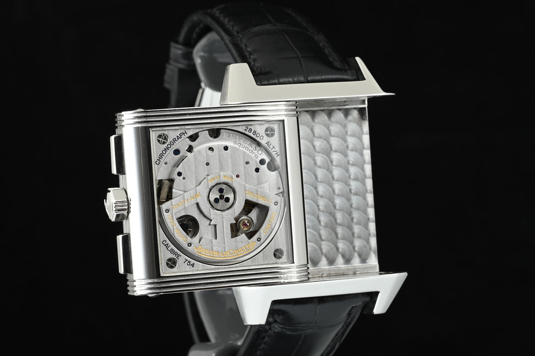 Jaeger-LeCoultre | REVERSO SQUADRA, Automatic, Steel. Ref. 230.8.45