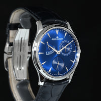JAEGER-LECOULTRE | Master Ultra Thin Date Power Reserve 39 mm. Steel | Box and papers, 2017
